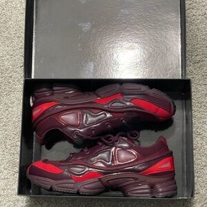 Adidas Red and Purple Chunky Sneakers